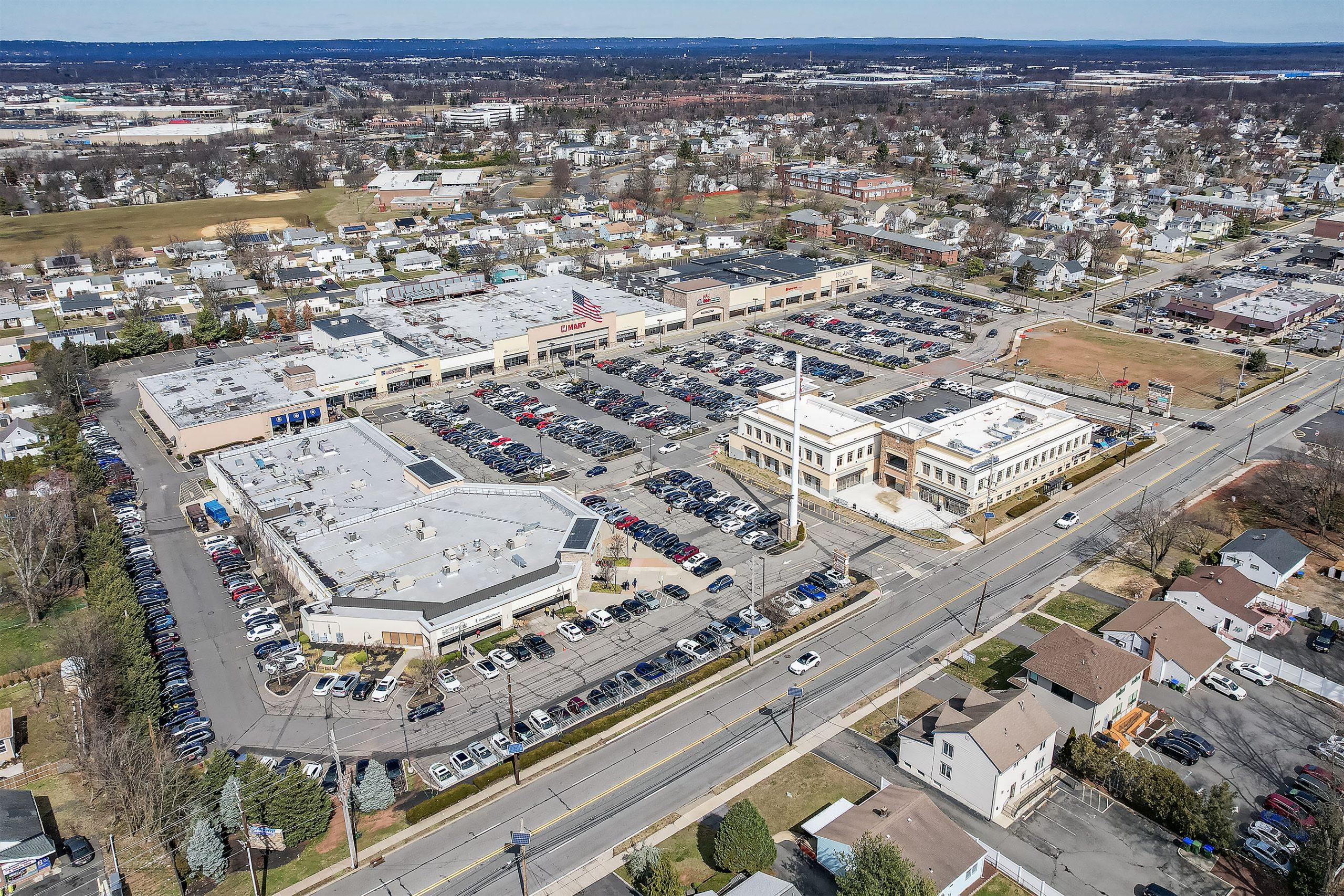 Festival Plaza Aerial View